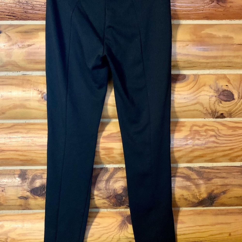 Victoria’s Secret Knit Black Studded Leggings with Pronounced Seams Small - Picture 6 of 8